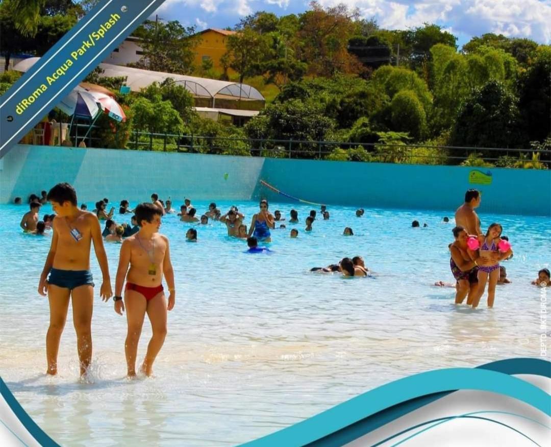 Piazza Acqua Park Reservas Hotel Caldas Novas Bagian luar foto