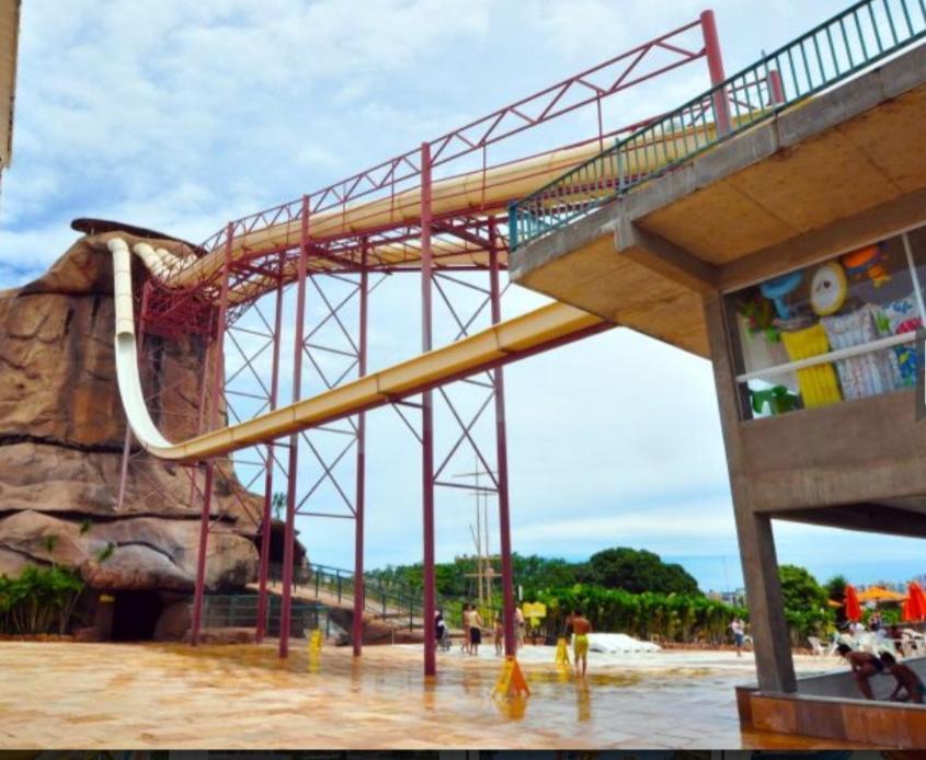Piazza Acqua Park Reservas Hotel Caldas Novas Bagian luar foto